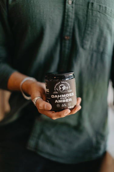 Oakmoss and Amber - 8 oz Soy Candle