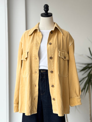 Closed Shirt Jacket in Mango, Medium