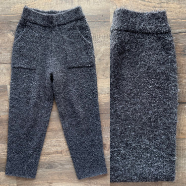Le Bon Shoppe Boucle Charcoal Pants, Small