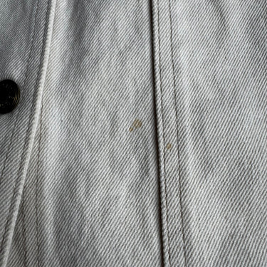 B Sides AS IS Ecru Canvas Chore Coat, Small