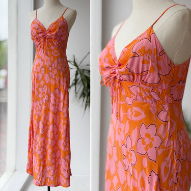 Faithfull The Brand Shayna Midi Dress in the Paraiso Floral, US 4