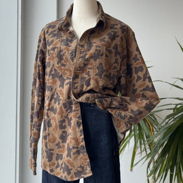 Orvis Camo Button Up, Medium