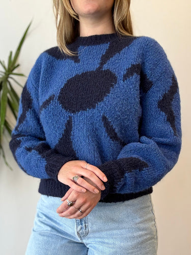 Paloma Wool Hana Navy Sweater, Small