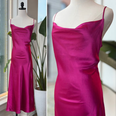 Apparis NWT Hot Pink Slip Dress, Small