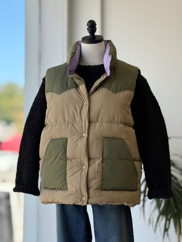 Xirena Miller Vest in Woodland, Medium
