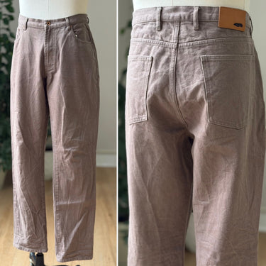Taylor Stitch Greyish Brown Jeans, Men's 36