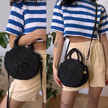 Clare V Black Alice Mini Bag