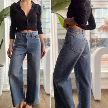 La Ligne Isadora Wide Leg Jeans, 25