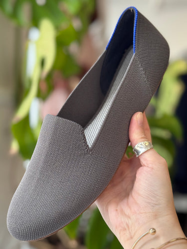 Rothy's Gray Flats, 8.5