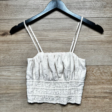 Abercrombie & Fitch Cream Tank Top, small