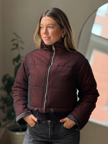 I.AM.GIA Road Warrior Mesh Cropped Jacket, XS