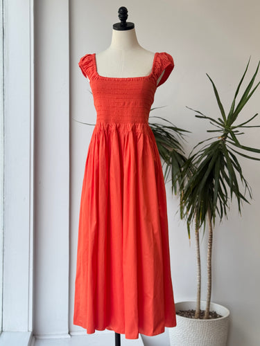 La Ligne NWT Vivian Dress in Tangerine, XLarge