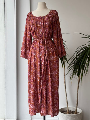The Great NWT The Shoreline Coverup in Golden Sand Oasis Floral, 2/Medium