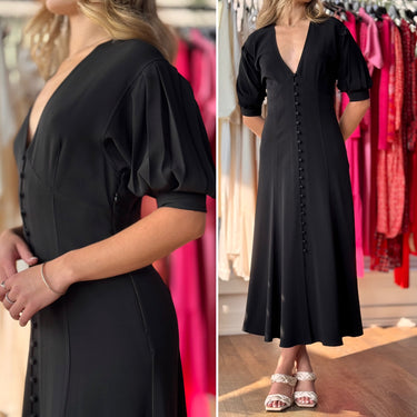 La Ligne Black Florence Dress, 4