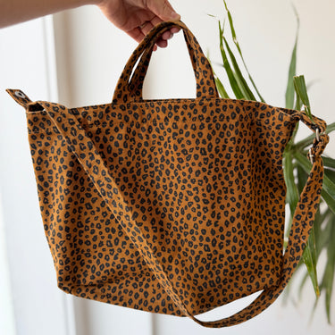 Baggu Canvas Leopard Bag