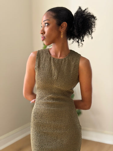 La Ligne Olive Victoria Dress, Medium