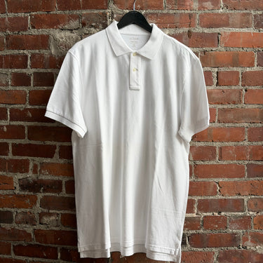 J.Crew NWT White Polo, Men's XL