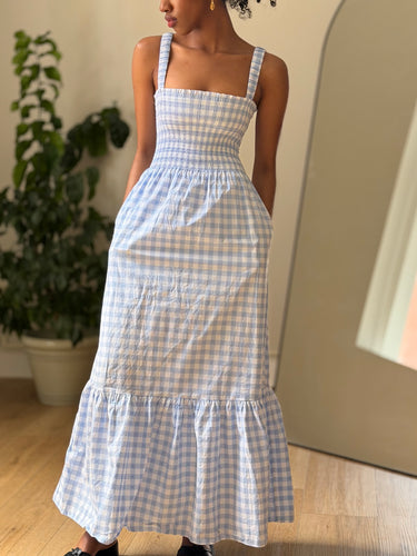 Hill House Blue Gingham Dress, XXSmall