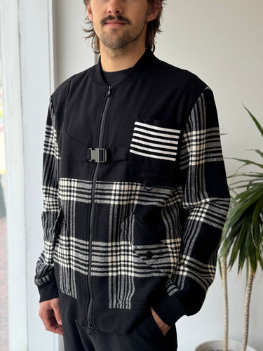 Pendleton X Grungy Gentlemen Plaid Bomber Jacket, XLarge