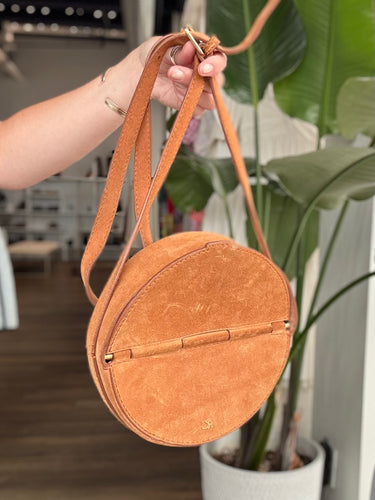 Rachel Comey Baan Suede Circle Bag- AS IS