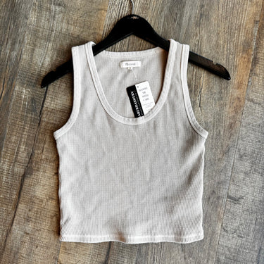 Madewell Waffle Knit Tank, Small