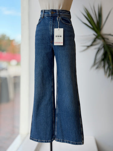 Sezane NWT Le Crop Blue Jeans, 34/2
