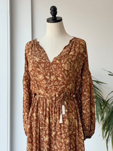 Natalie Martin AS IS Brianna Dress in Maple, XSmall