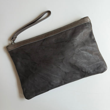 Rough & Tumble Alex Clutch in Rodeo Gray