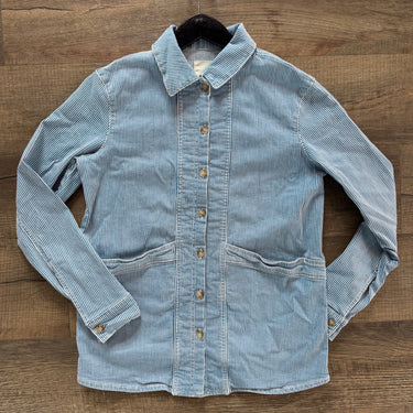 Sezane Striped Chore Coat, XSmall