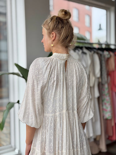 Apiece Apart NWT Cream Dubrovnik Mini Dress, 4