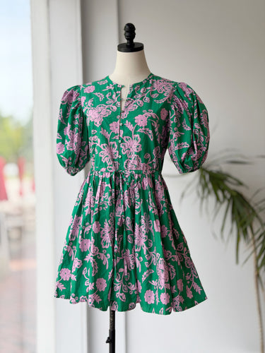 Xirena Aurie Mini Dress in Caprisyn Green, XSmall