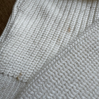 Quince White Chunky Cardigan, small