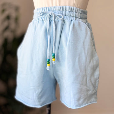 Staud Baby Blue Sweatshorts, XSmall