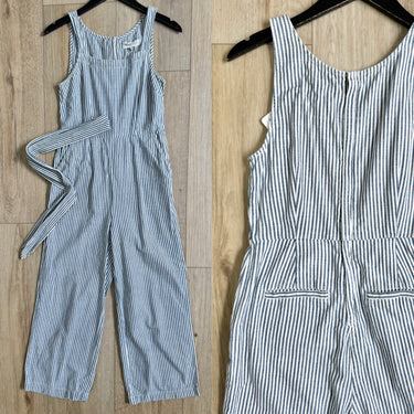 Madewell Railroad Stripe Jumpsuit, 00