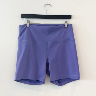 Lululemon Purple Bike Shorts, 12
