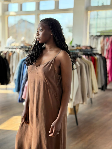 Jenni Kayne NWT Rio Slip Dress in Cinnamon, XXLarge