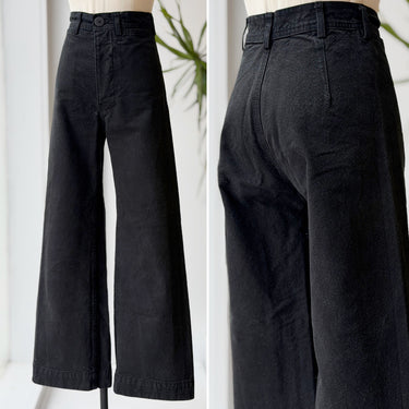 Jesse Kamm Black Sailor Pants, 0
