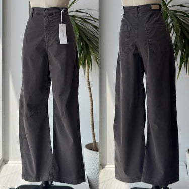 Adriano Goldschmied NWT Fiona High Rise Barrel Jeans in Misty Grey, 28