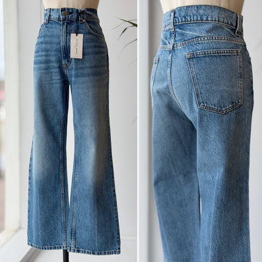 Apiece Apart NWT Rene Kick Flare Jeans in Hermo, 28