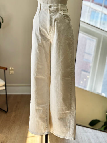 Mother Ecru Rambler Ankle Jeans, 30