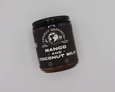 Mango and Coconut - 8 oz Soy Candle / Summer Scent