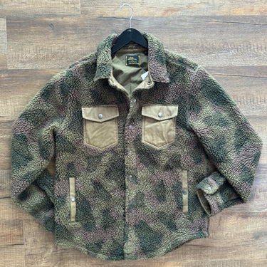 Todd Snyder x LL Bean Hi Pile Sherpa Fleece Jacket, Medium