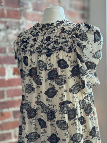 Ulla Johnson Chrysanthemum Floral Print Dress NWT, 4