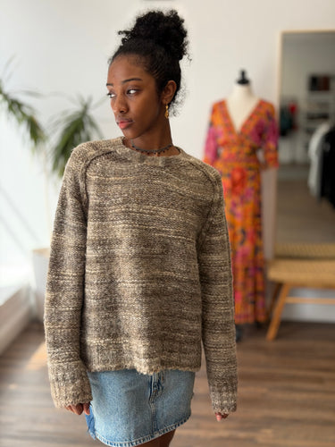 Inhabit Wool Blend Chunky Knit Sweater, P/XSmall