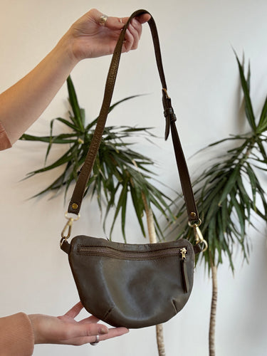 Abby Alley AS IS Sling Bag in Latte