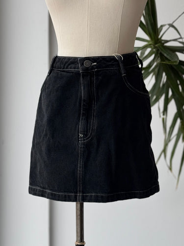 American Vintage NWT Black Denim Skirt, US 8