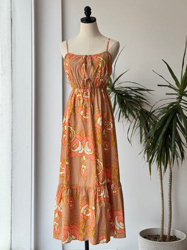 Cleobella Monaco Midi Dress in Rose, Medium