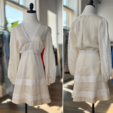 Sandro NWT Cream Alaya Dress, 40