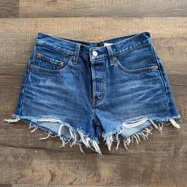 Levi's Medium Wash 501 Cutoff Shorts, 26