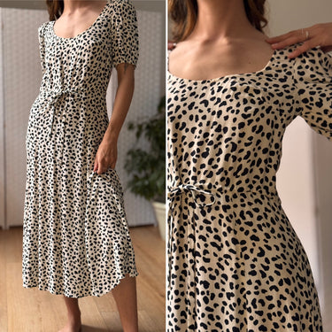 Reformation Forrest Dress in Ocelot, NWT, 2